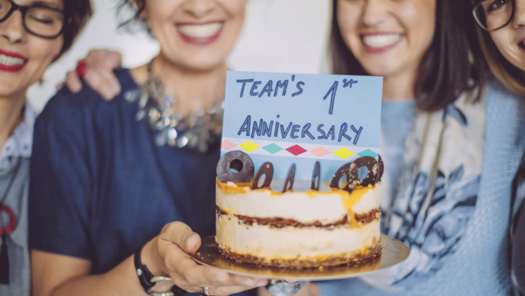 work anniversary ideas