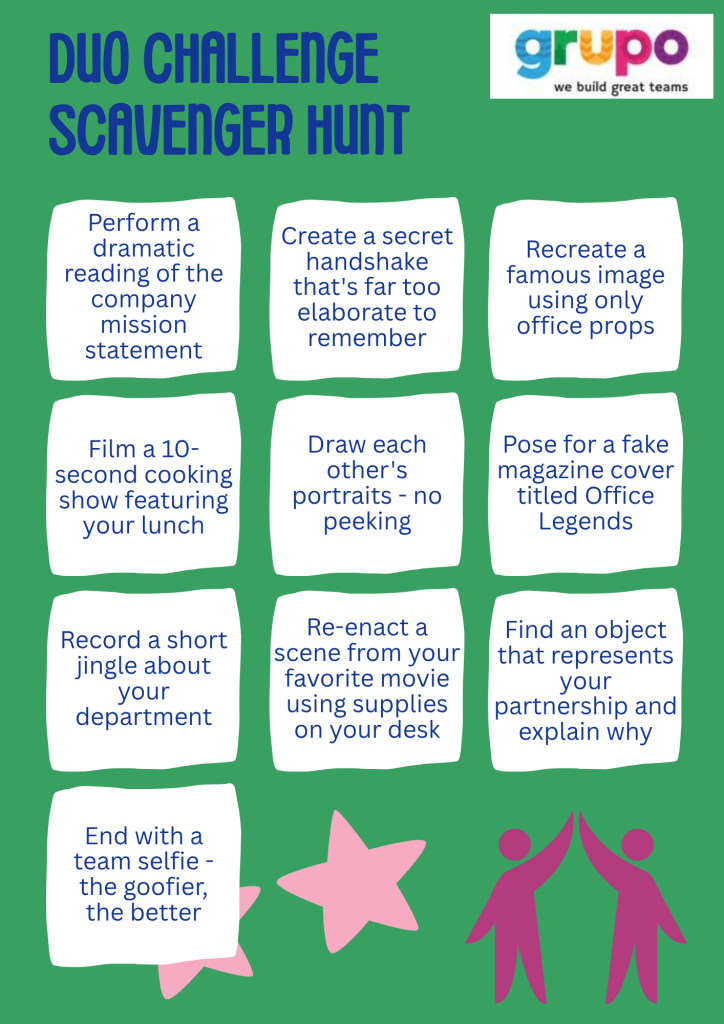 office duo scavenger hunt