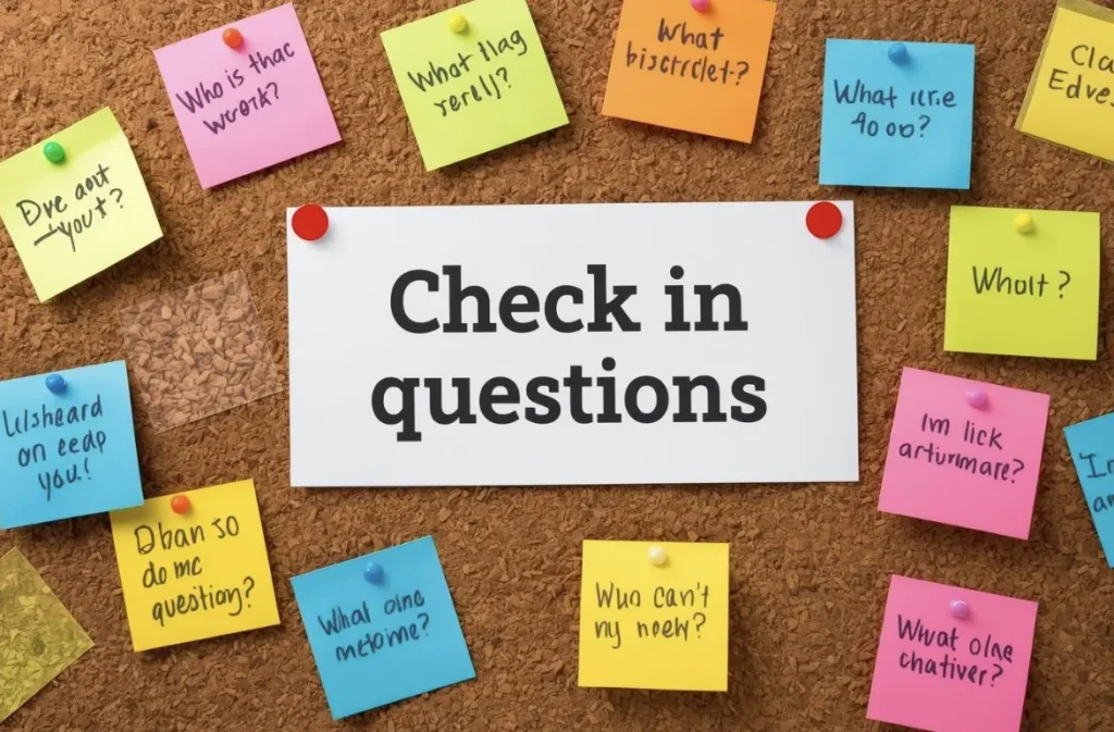 check-in questions