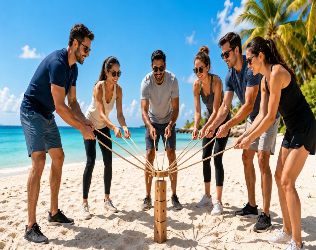 Bahamas Beach Team Building