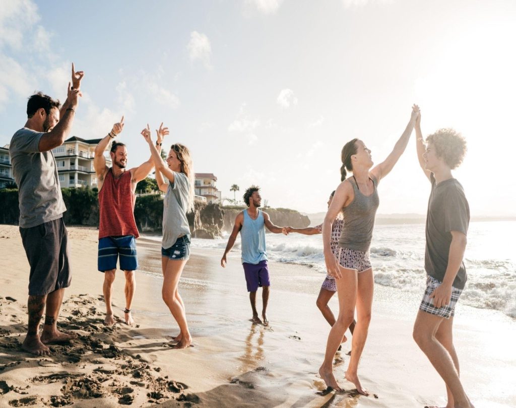 Puerto Rico beach team challenge